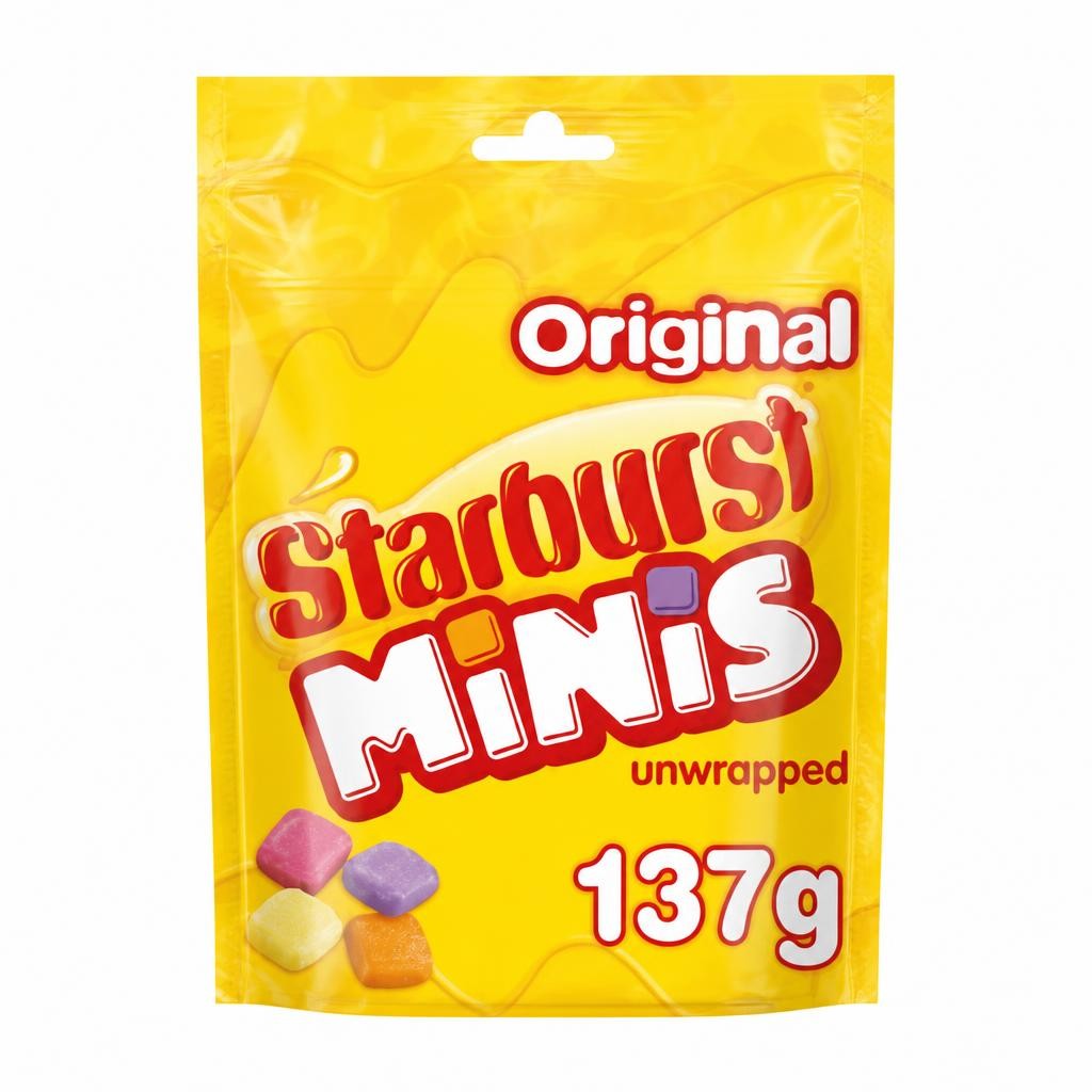 Starburst Minis Original Sweets Pouch Bag 137g