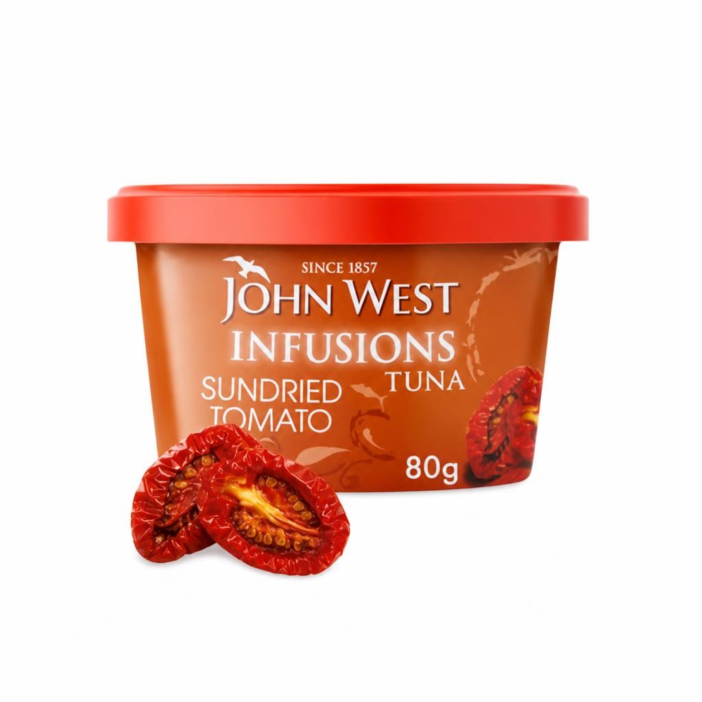 John West Sundried Tomato No Drain Tuna Infusions 80g