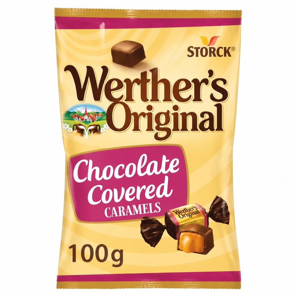 Werthers Chocolate Covered Caramels 100g
