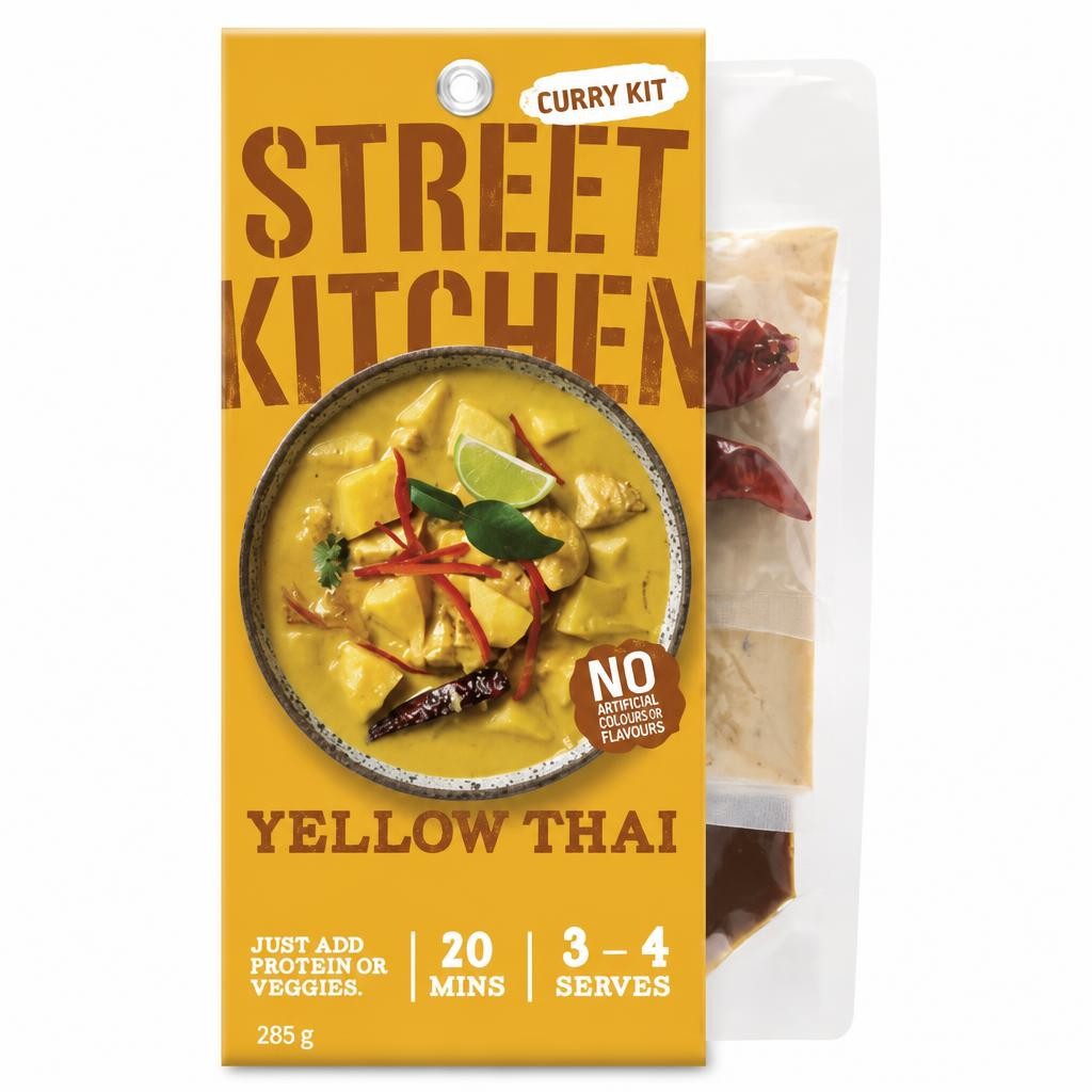 Street Kitchen Yellow Thai Curry Kit 285g
