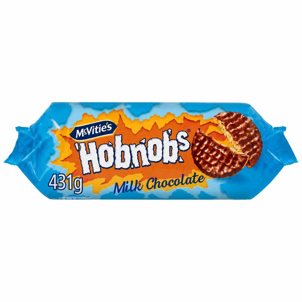 McVitie's Milk Chocolate Hobnobs Biscuits - The Oaty One 431g