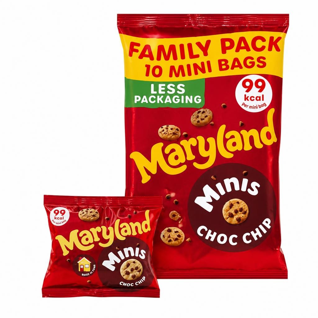 Maryland Cookies Minis Chocolate Chip 10 Multipacks