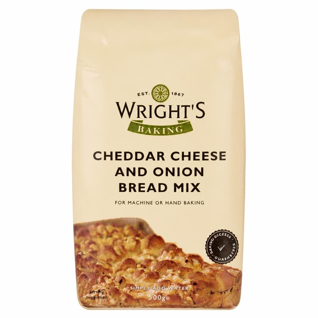 Wright's Baking Baking Cheddar Cheese and Onion Bread Mix 500g