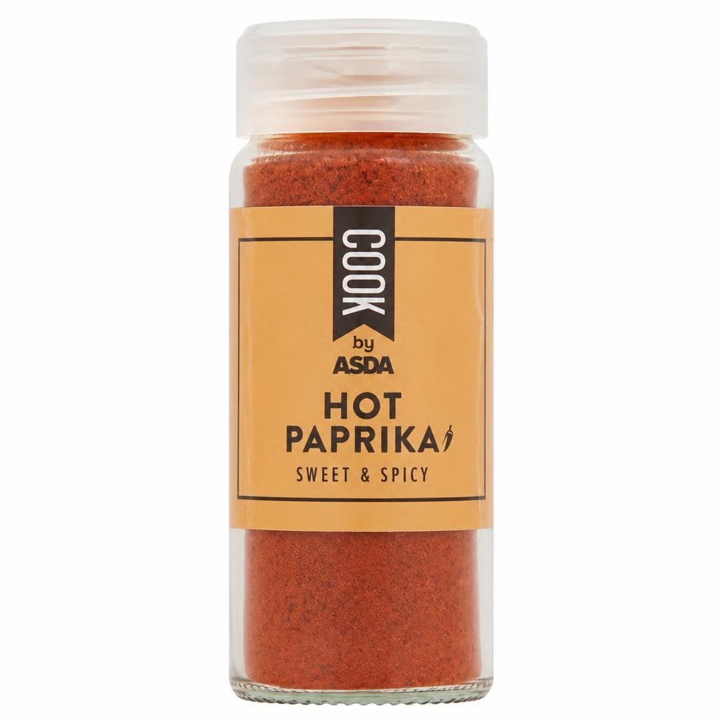 ASDA Cook Hot Paprika 50g