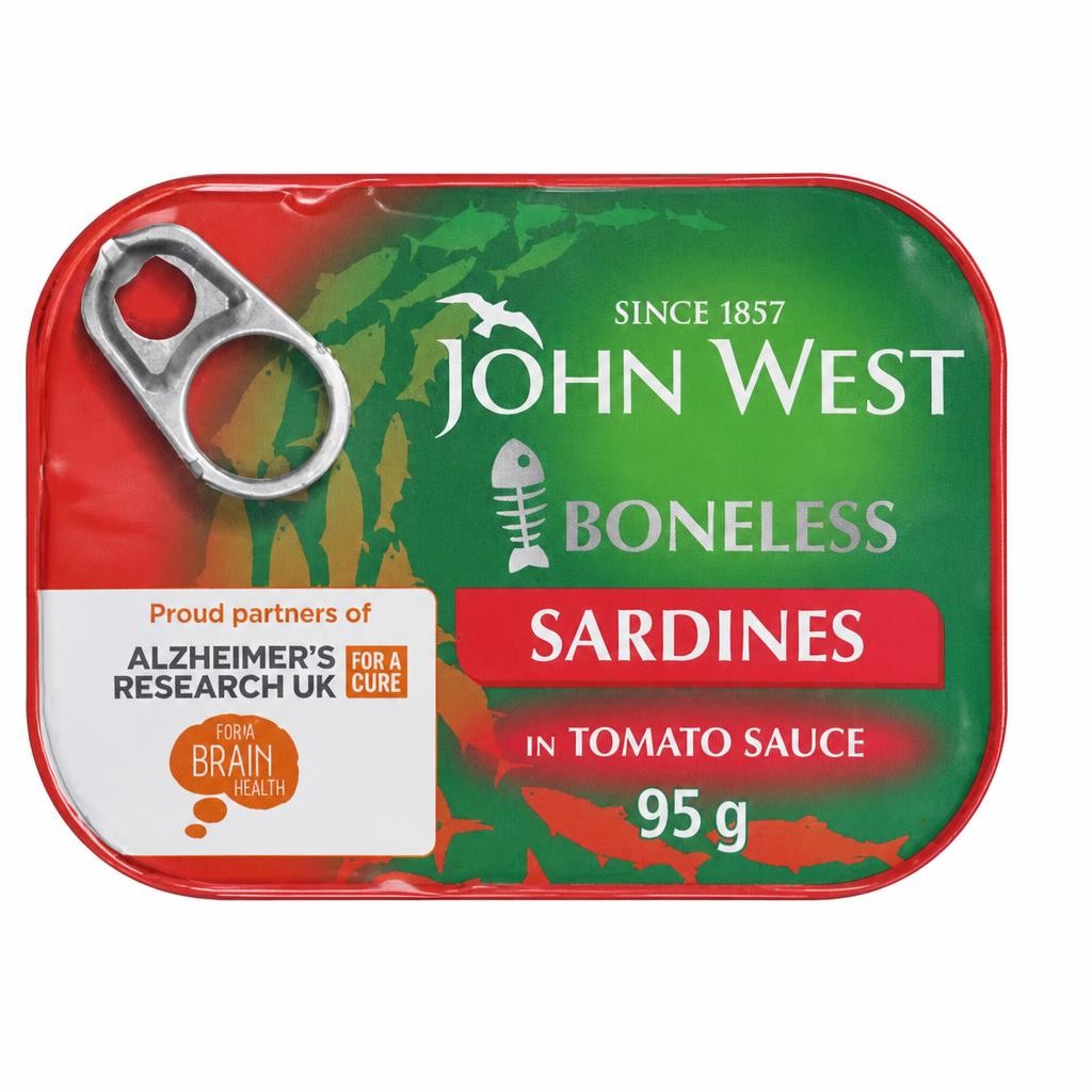 John West Boneless Sardines in Tomato Sauce 95g