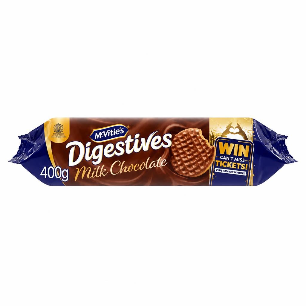 McVitie's Digestives Milk Chocolate 400g