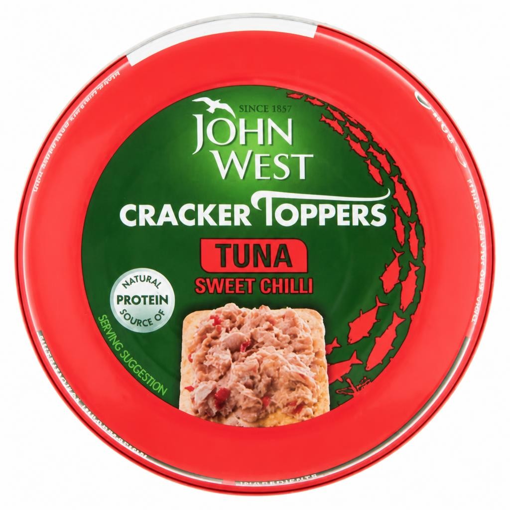 John West Cracker Toppers Sweet Chilli Tuna 80g