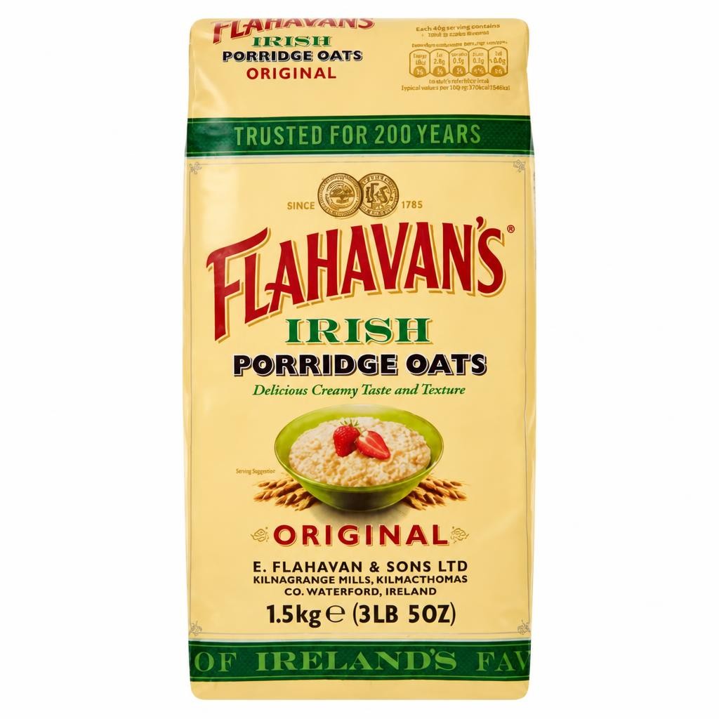 Flahavan's Irish Porridge Oats Original 1.5kg