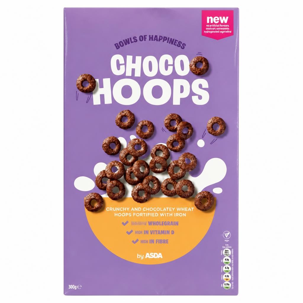 ASDA Choco Hoops 500g