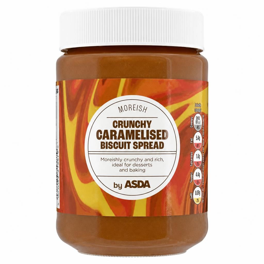ASDA Moreish Crunchy Caramelised Biscuit Spread 400g