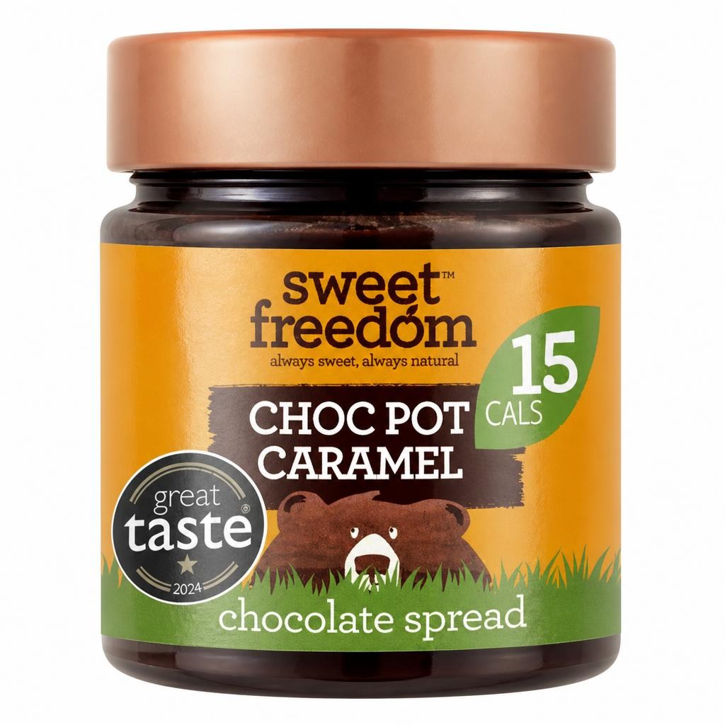 Sweet Freedom Choc Pot Caramel Smooth & Creamy Chocolate Spread 250g