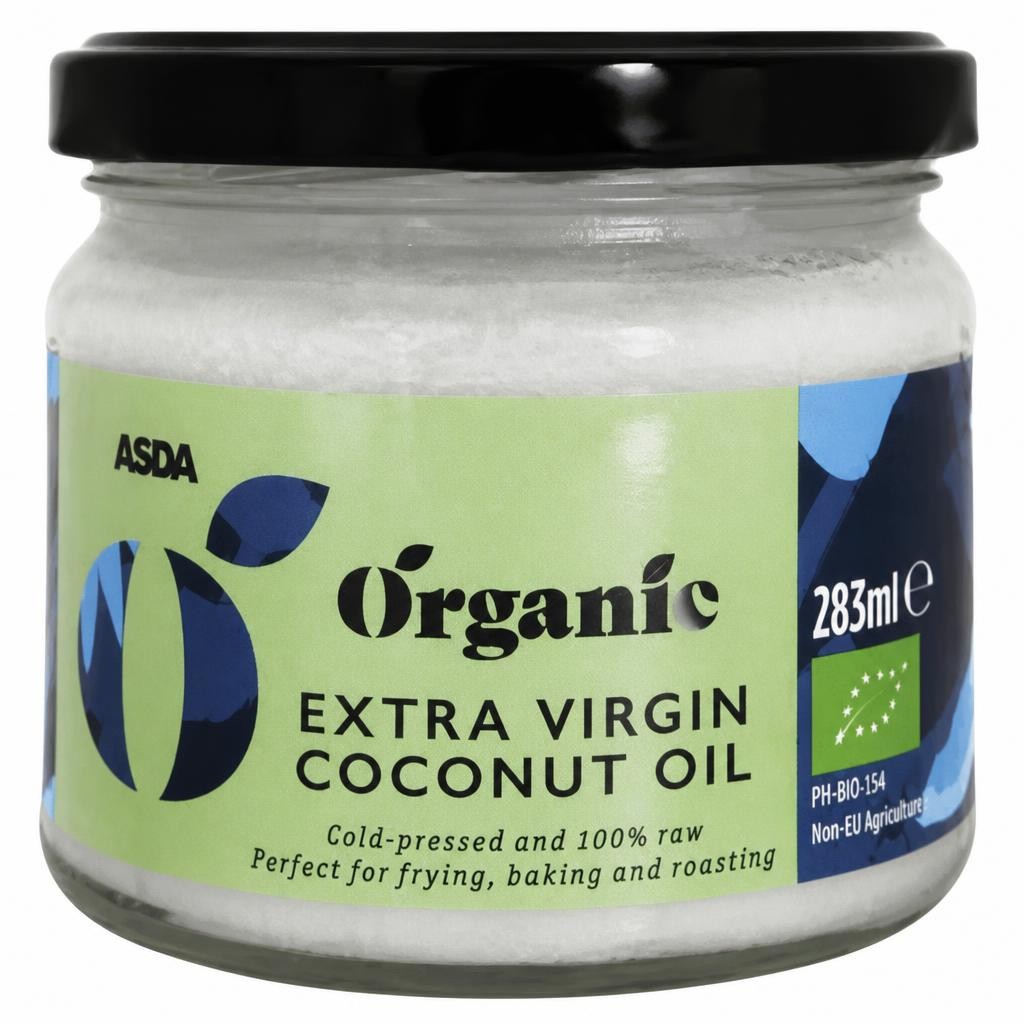 ASDA Organic Extra Virgin Coconut Oil 283ml
