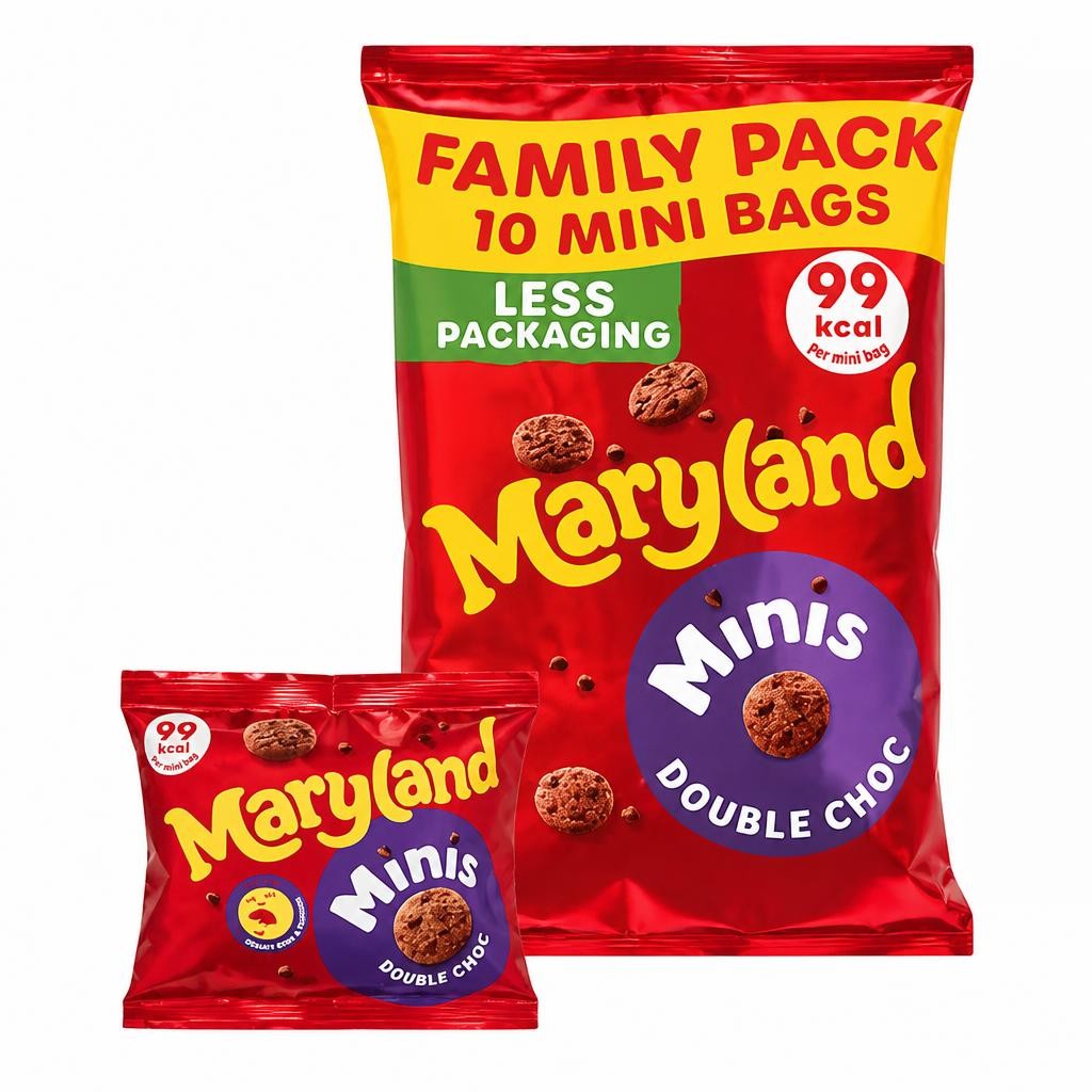 Maryland Cookies Minis Double Chocolate 10 Multipacks
