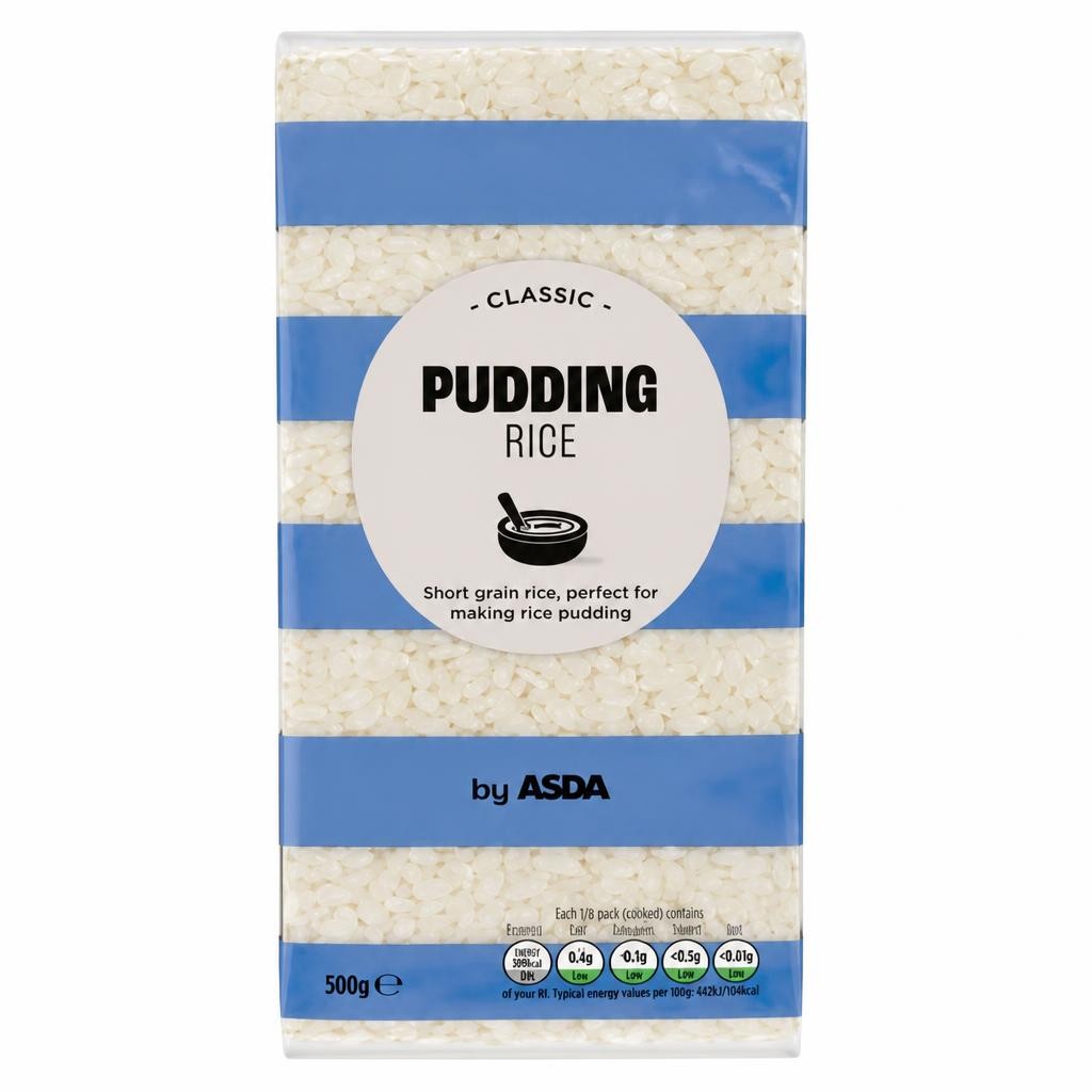 ASDA Classic Pudding Rice 500g
