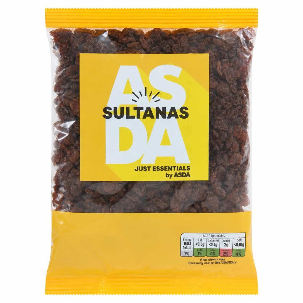 JUST ESSENTIALS by ASDA Smart Price Sultanas 500g