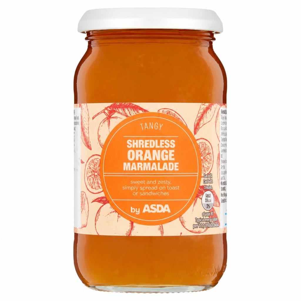 ASDA Tangy Shredless Orange Marmalade 454g