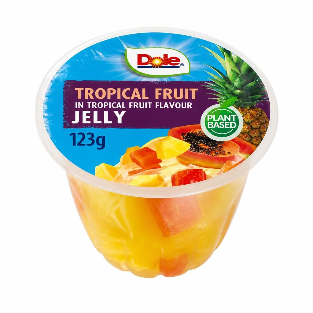 Dole Tropical Fruit in Tropical Fruit Flavour Jelly 123g
