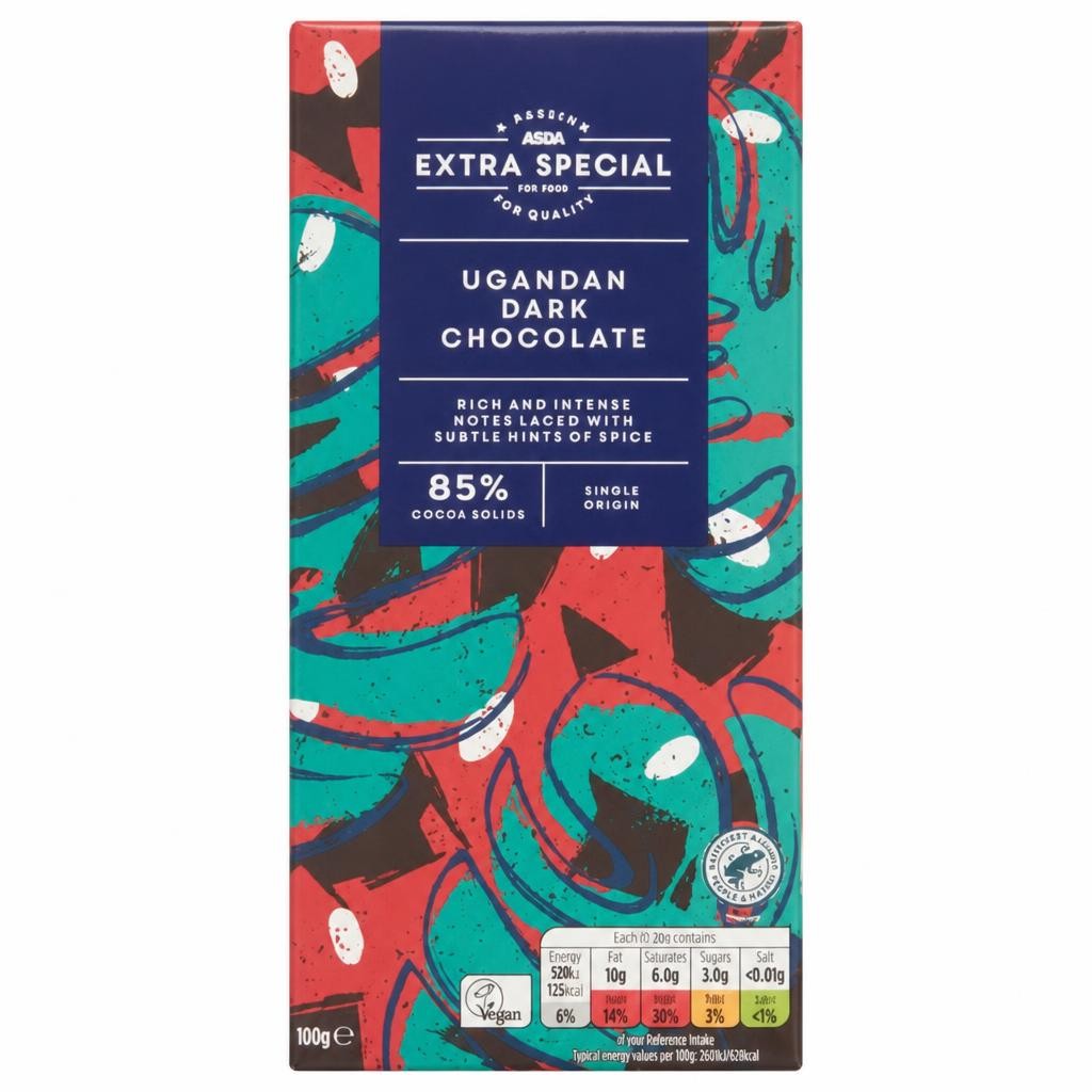 ASDA Extra Special Ugandan Dark Chocolate