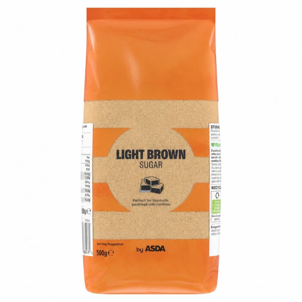 ASDA Light Brown Sugar 500g