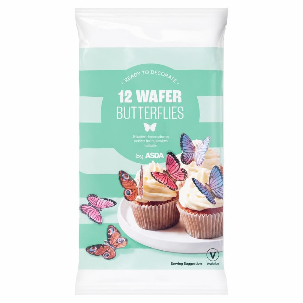 ASDA 12 Wafer Butterflies