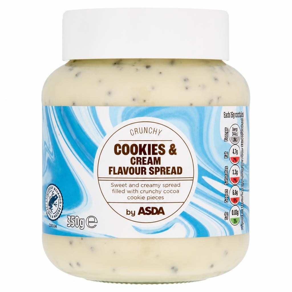 ASDA Crunchy Cookies & Cream Flavour Spread 350g
