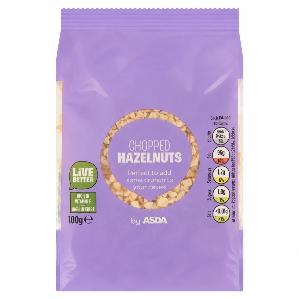 ASDA Chopped Hazelnuts 100g