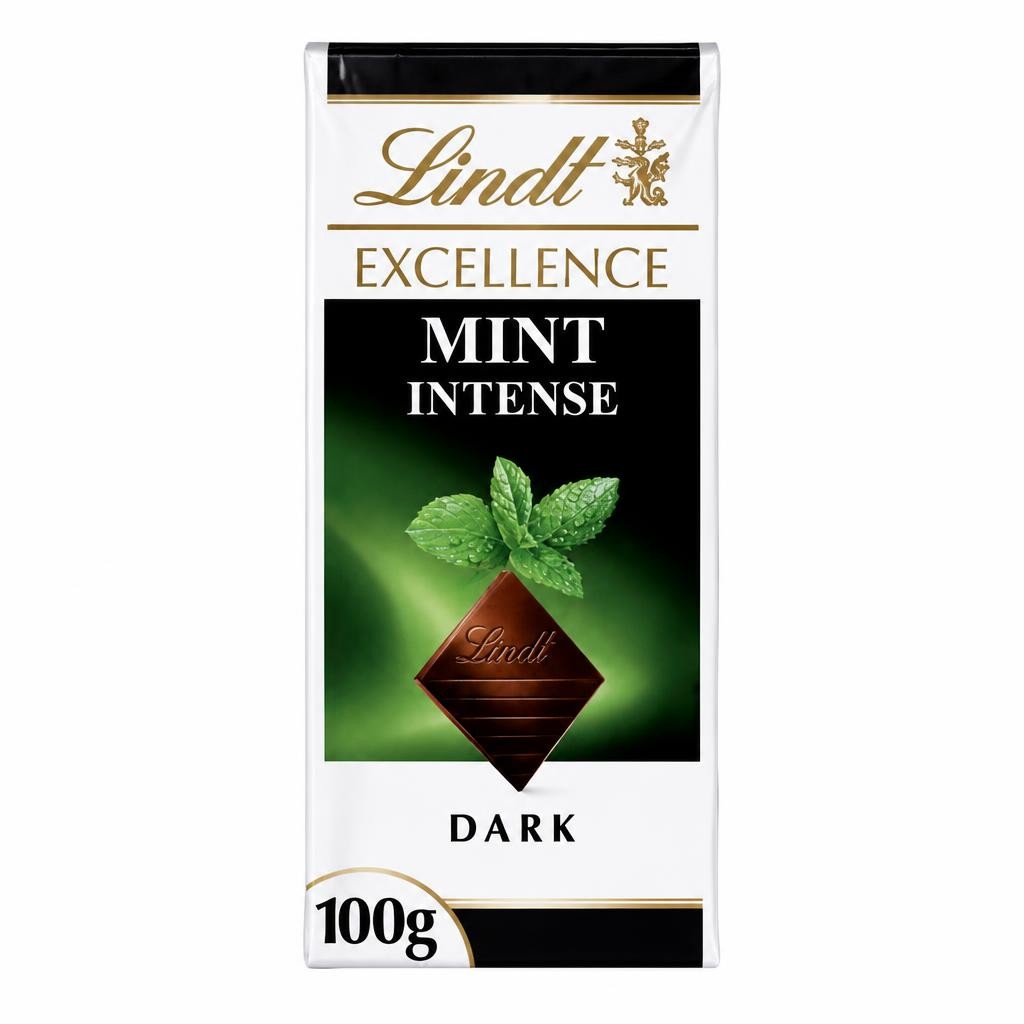 Lindt Excellence Dark Mint Chocolate Bar 100g ​