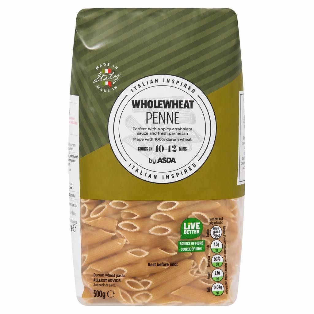 ASDA Wholewheat Penne 500g