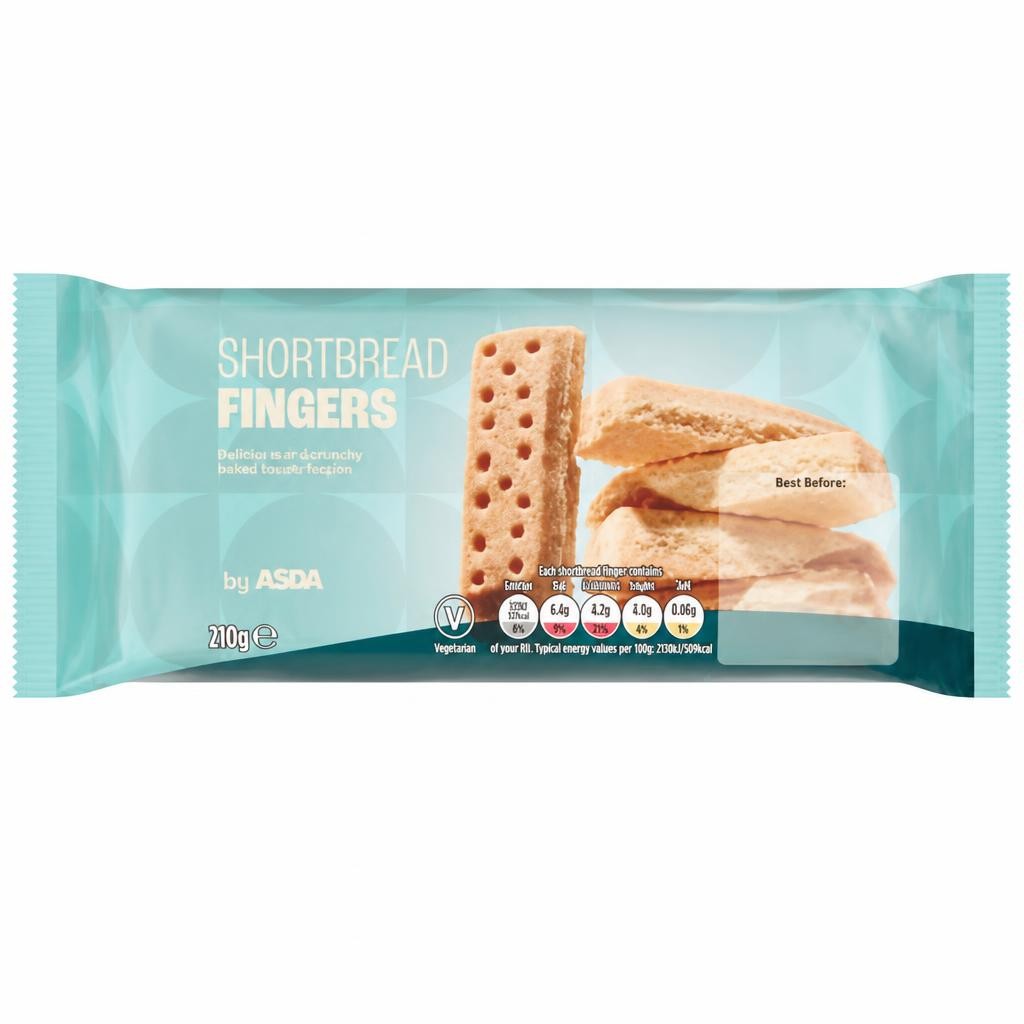 ASDA Shortbread Fingers 210g