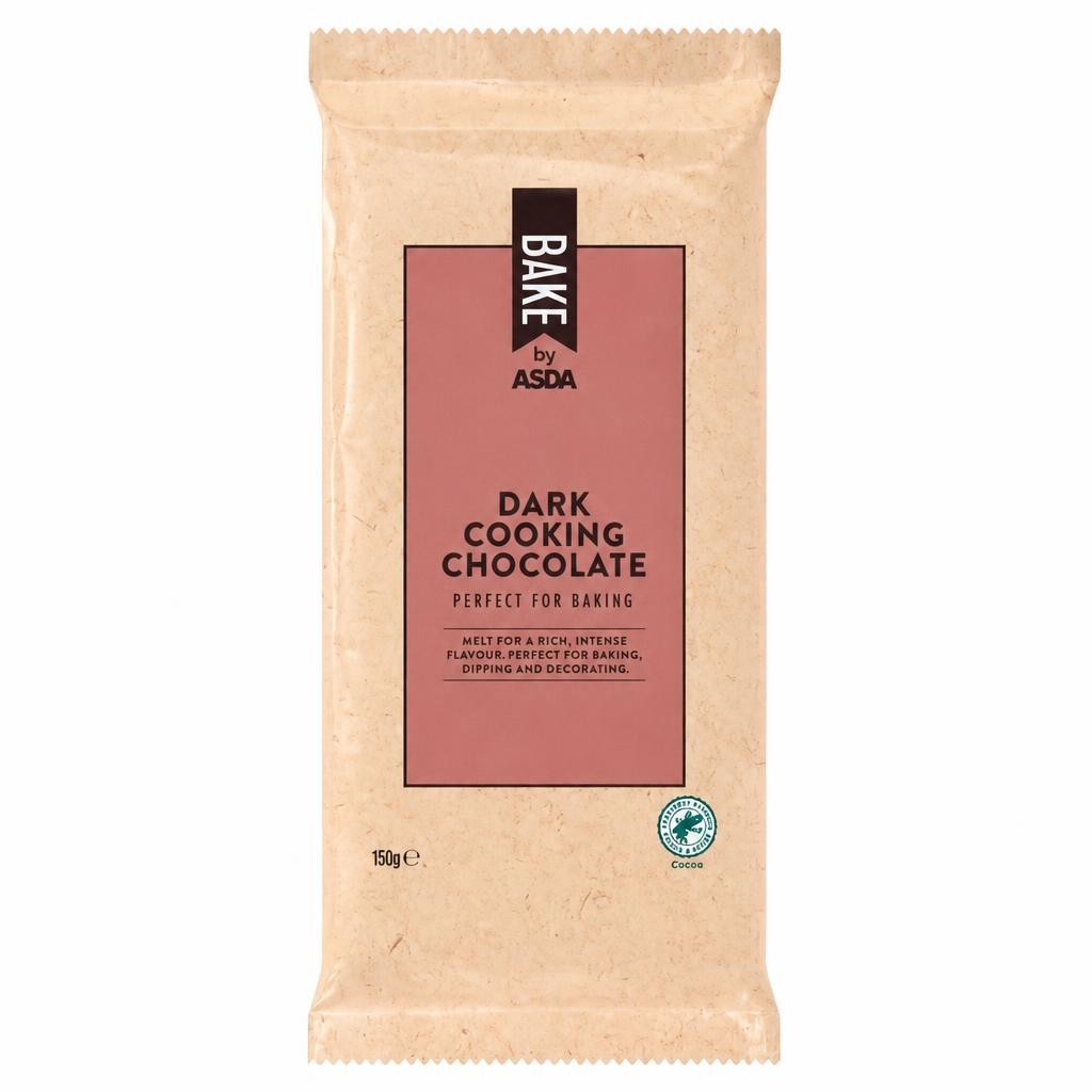 BAKE by ASDA Bake Dark Cooking Chocolate 150g