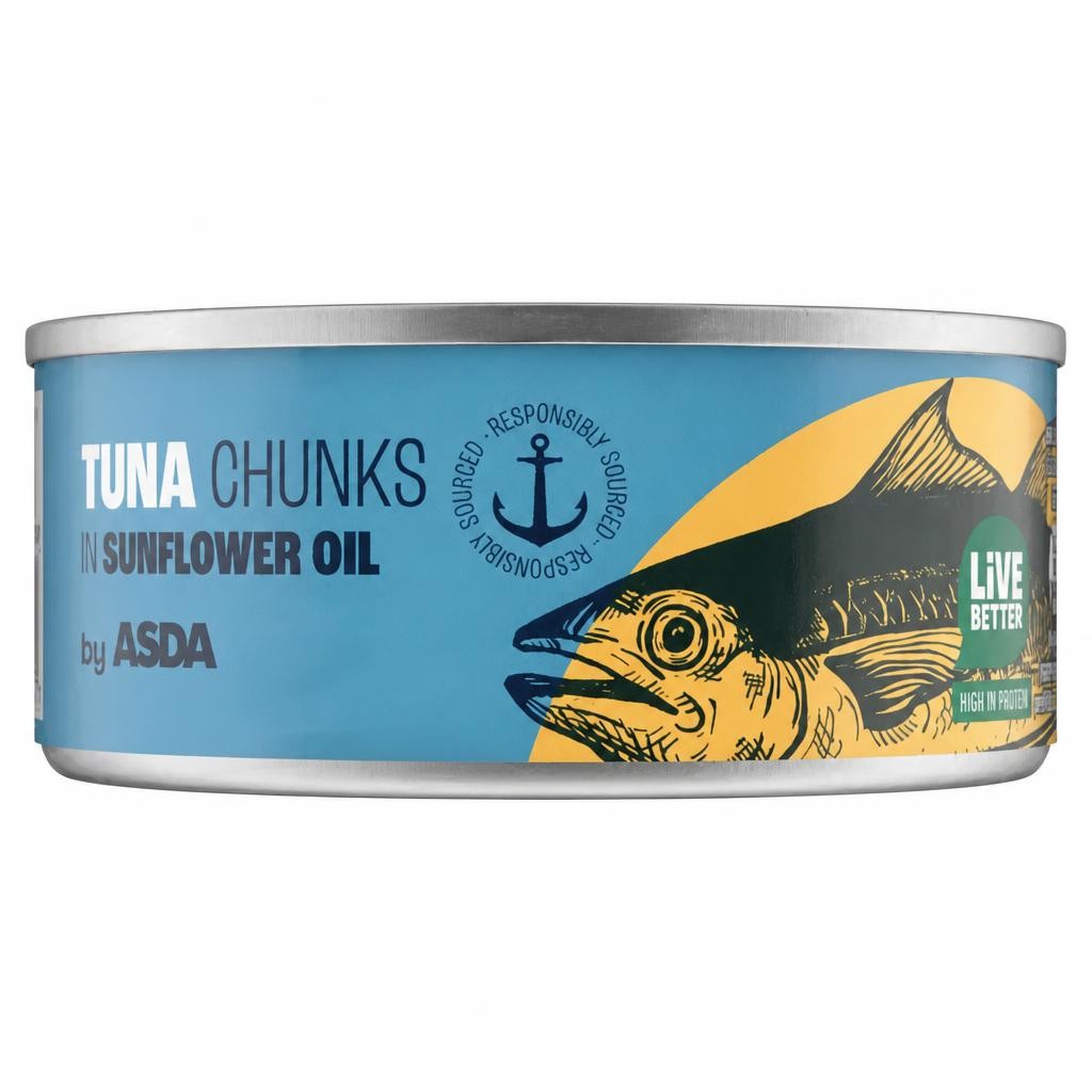 ASDA Tuna Chunks in Sunflower Oil 145g