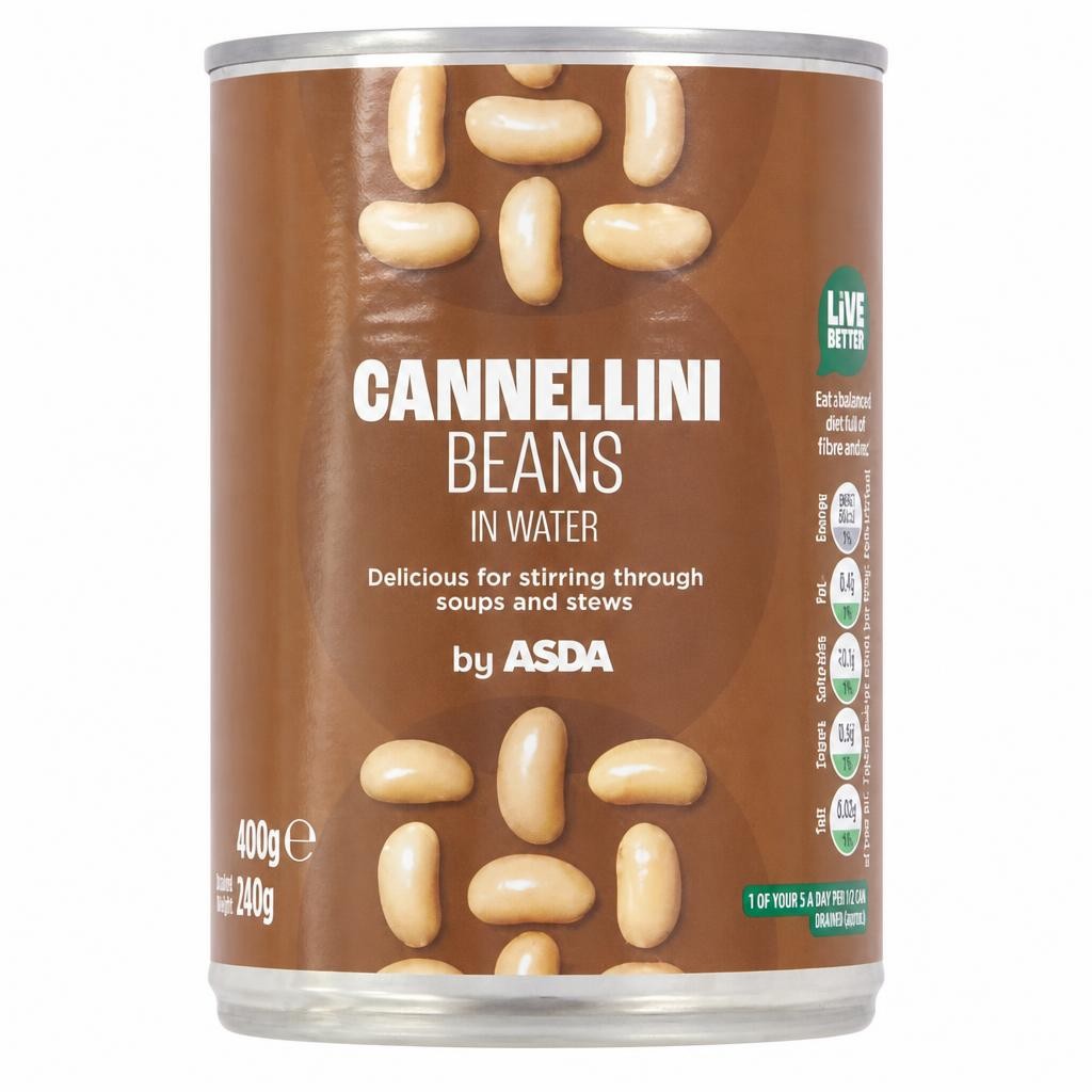 ASDA Cannellini Beans in Water 400g