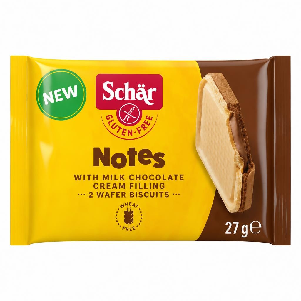 Schar Notes 2 Gluten-Free Wafer Biscuits 27g