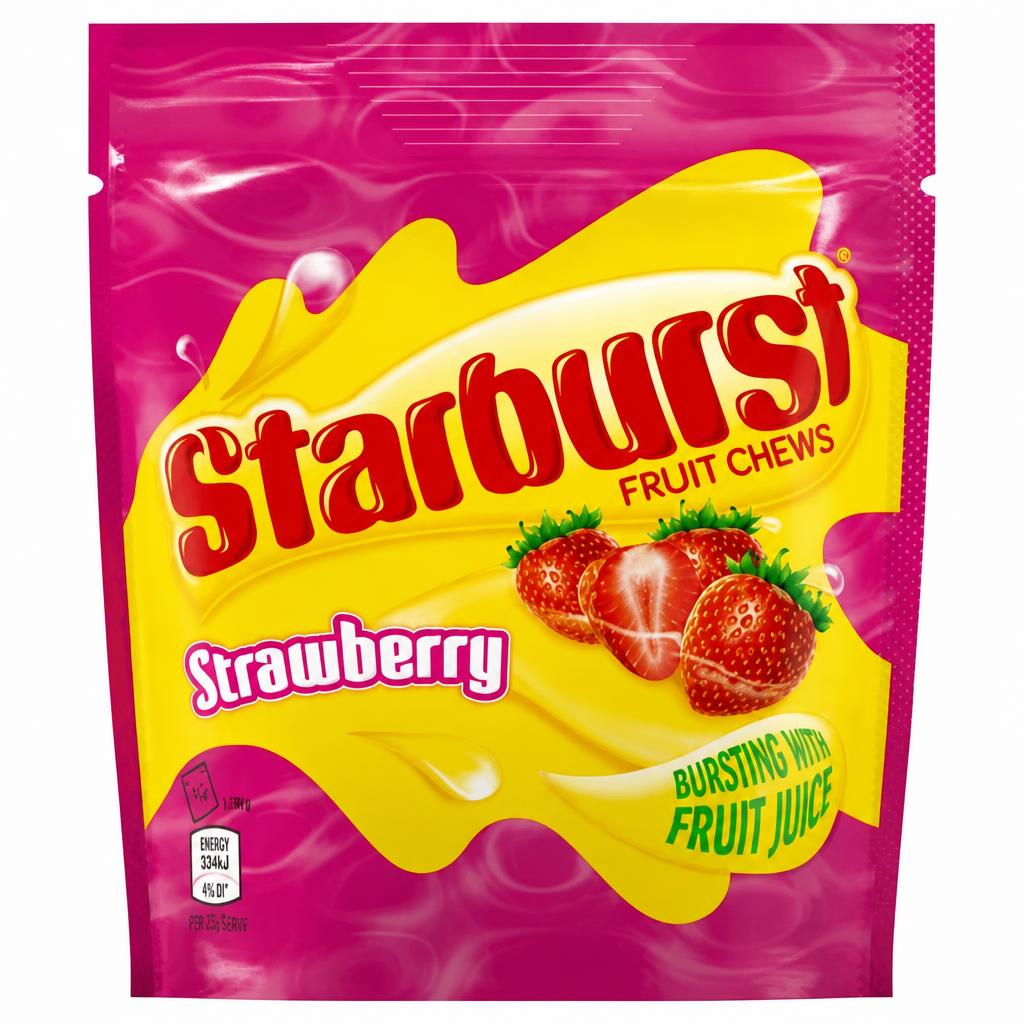 Starburst Fruit Chews Strawberry 138g