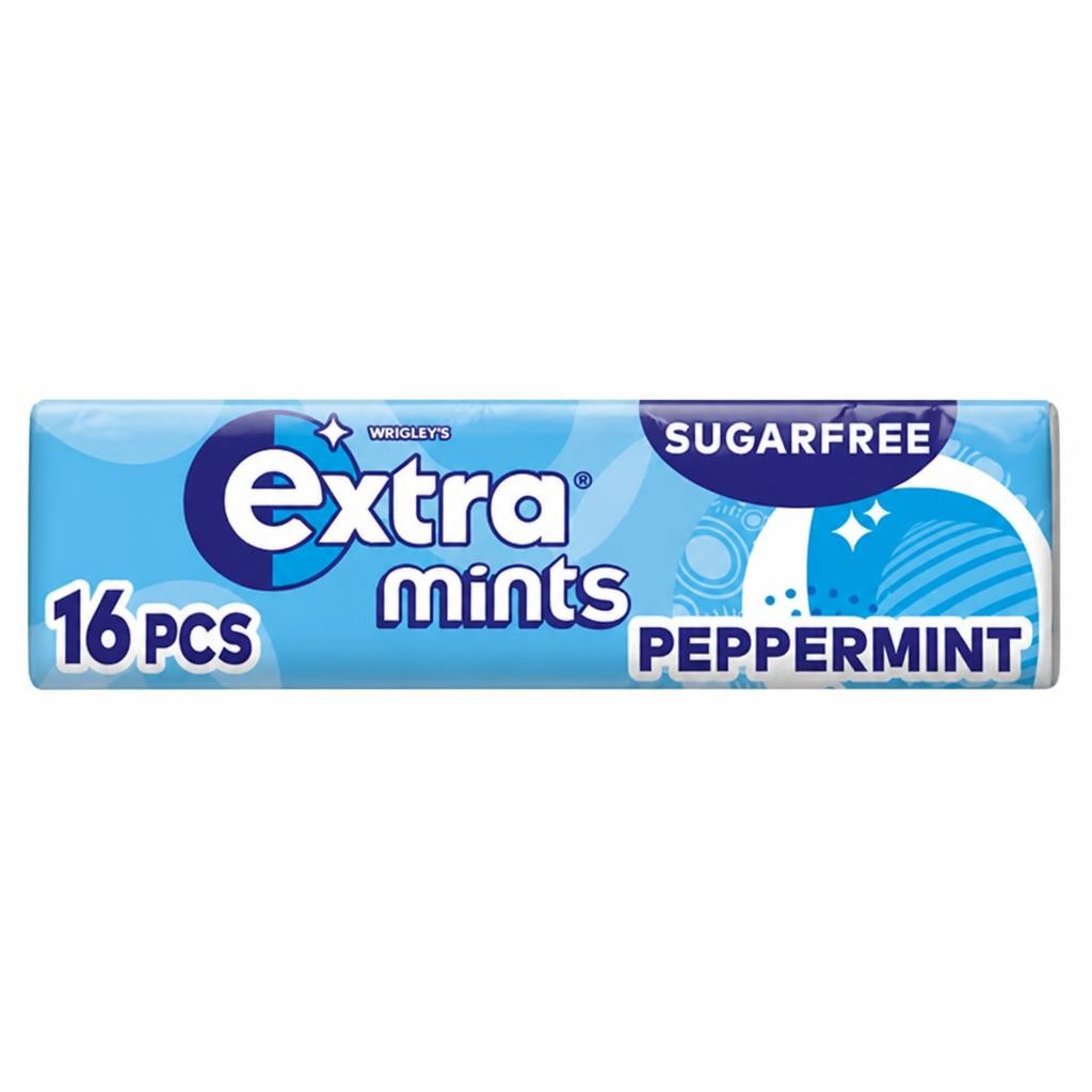 Wrigley's Extra Peppermint Sugarfree Mints 16 pieces