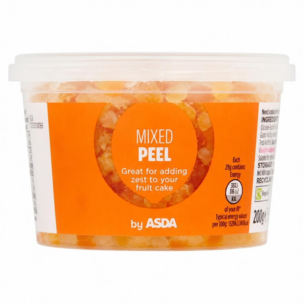ASDA Mixed Peel 200g