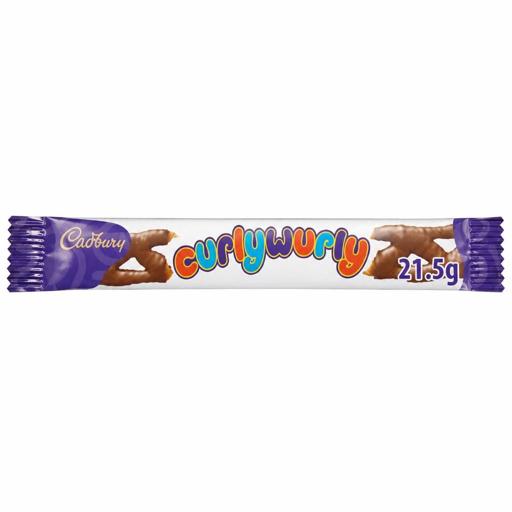 Cadbury Curly Wurly Chocolate Bar 21.5g