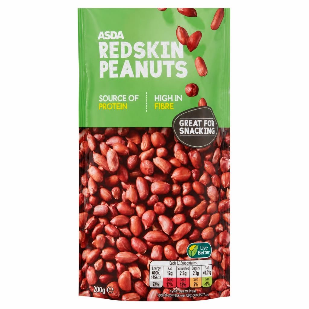 ASDA Redskin Peanuts 200g