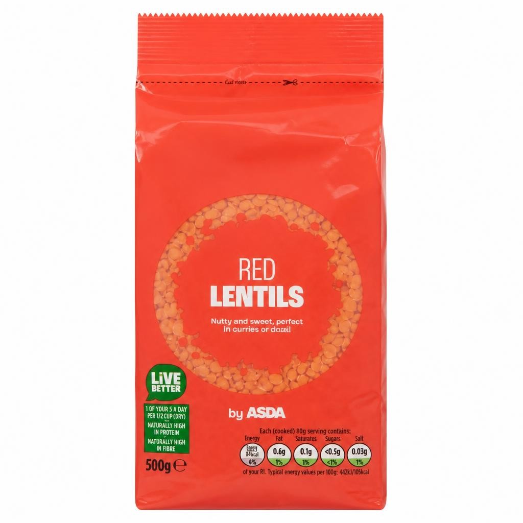 ASDA Red Lentils 500g