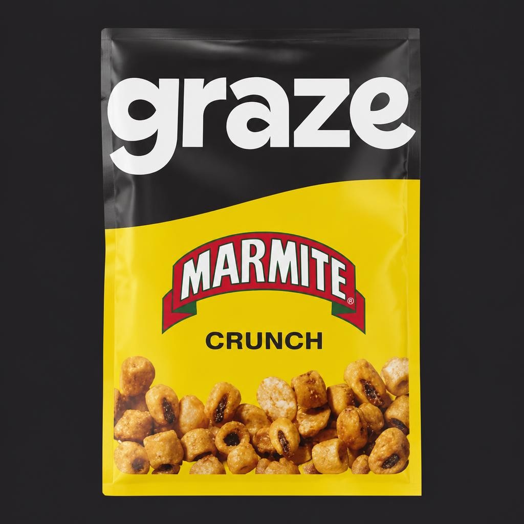 Graze Crunch Multipack Marmite 5x 22.5g