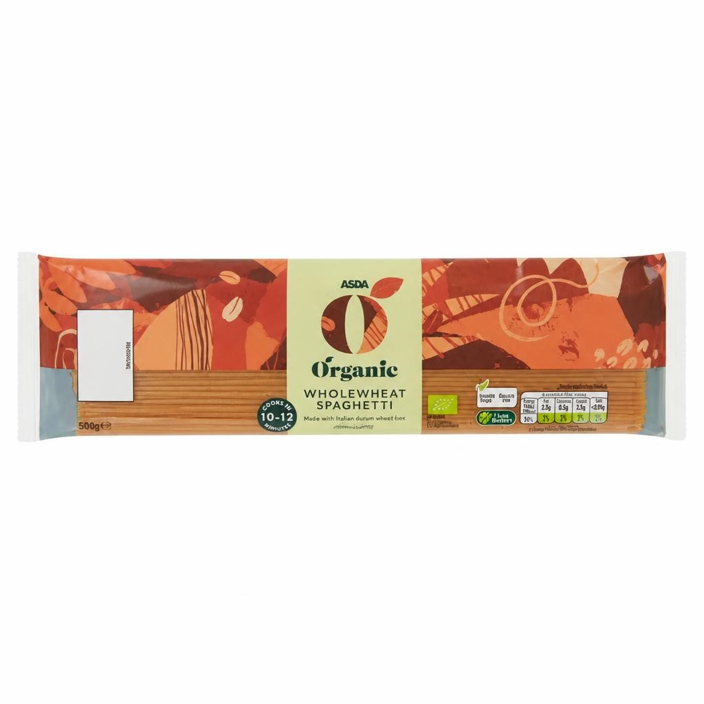 ASDA Organic Organic Wholewheat Spaghetti 500g