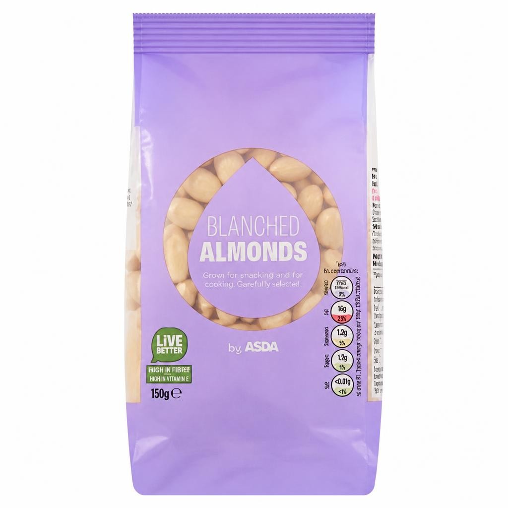 ASDA Blanched Almonds 150g