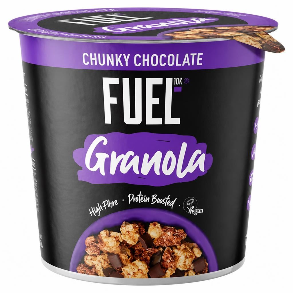 FUEL10K Chocolate Protein Granola Cereal Pot 70g
