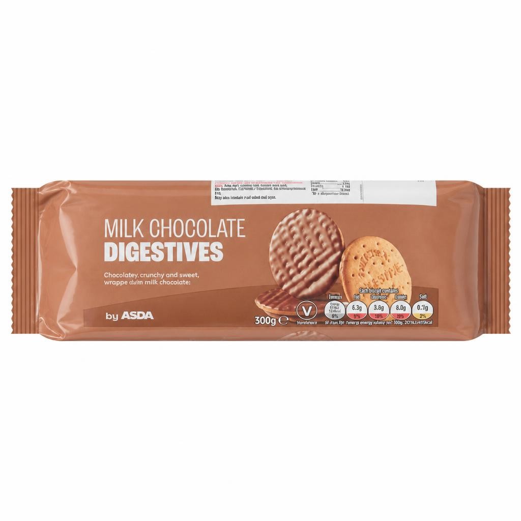 ASDA Milk Chocolate Digestives 300g