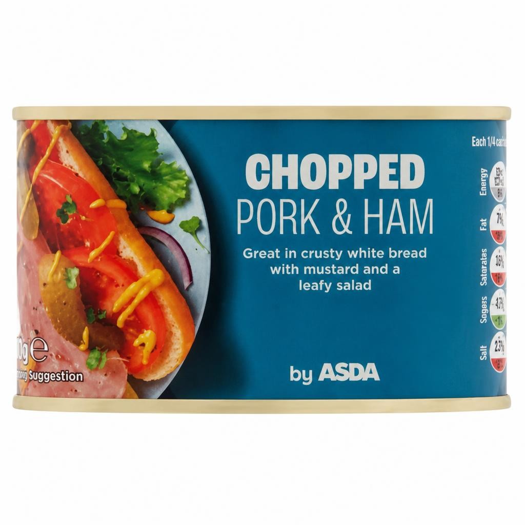 ASDA Chopped Pork & Ham 200g