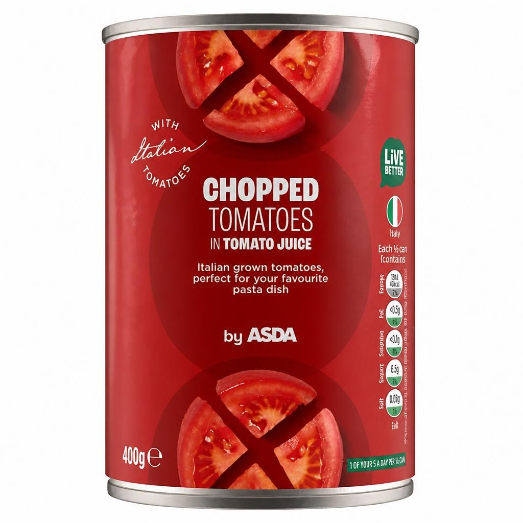 ASDA Chopped Tomatoes 400g