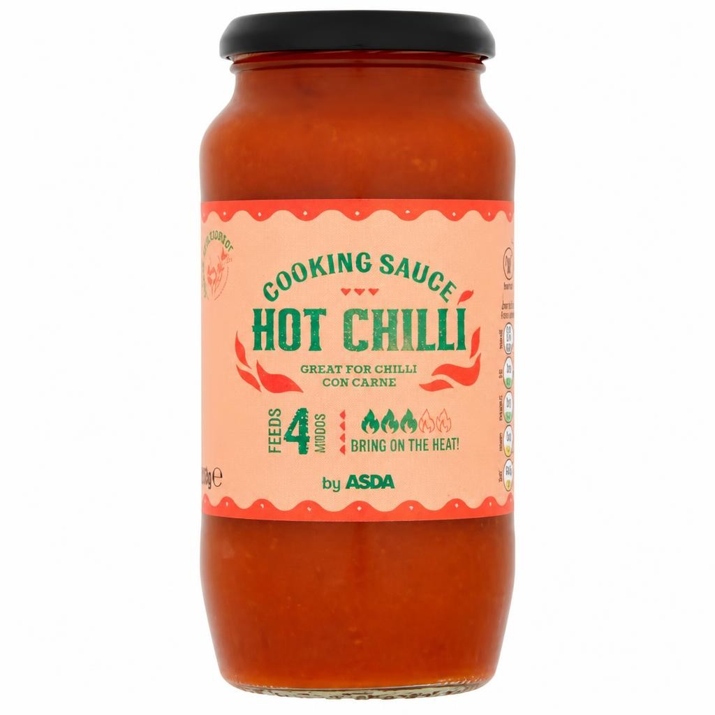 ASDA Hot Chilli Cooking Sauce 500g
