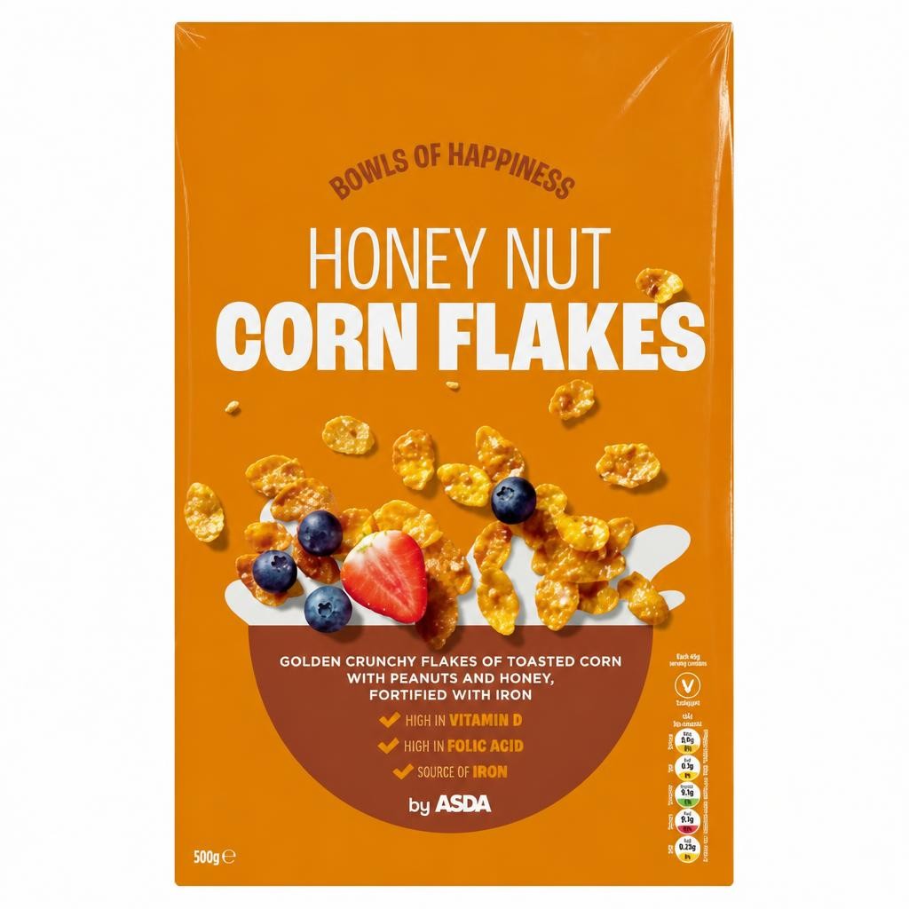 ASDA Honey Nut Corn Flakes 500g