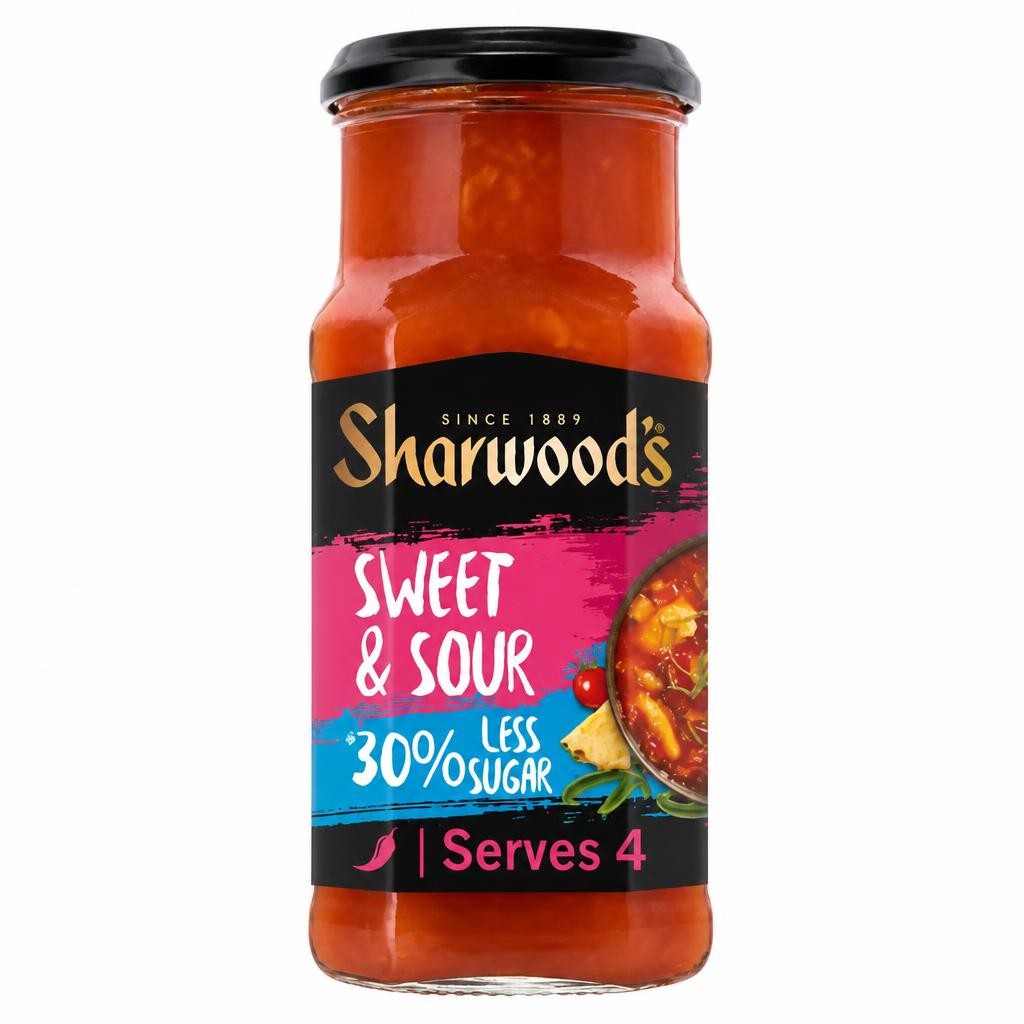 Sharwood's Reduced Sugar Sweet & Sour Cooking Sauce 425g