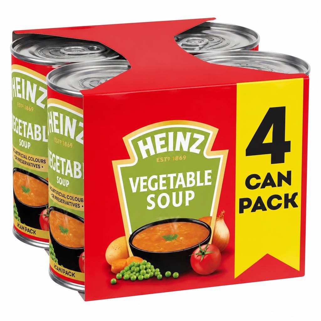 Heinz Vegetable Soup 4 x 400g